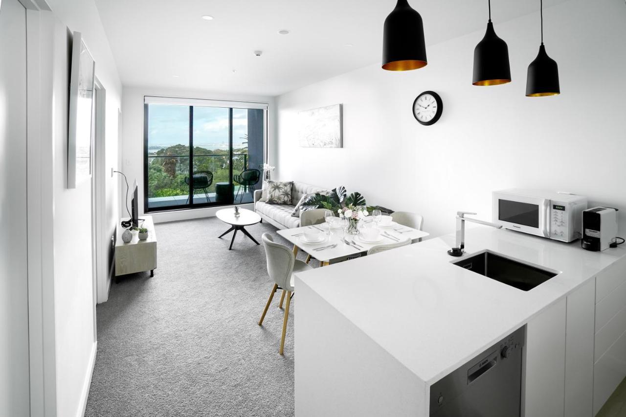 Chelseabay Modern Apartments โอ๊คแลนด์ ภายนอก รูปภาพ